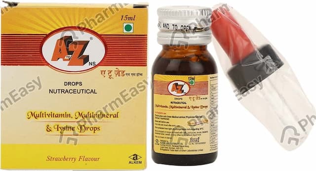 A To Z Ns Strawberry Flavour Bottle Of 15ml Drops
