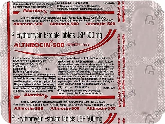 Althrocin 500mg Tablet