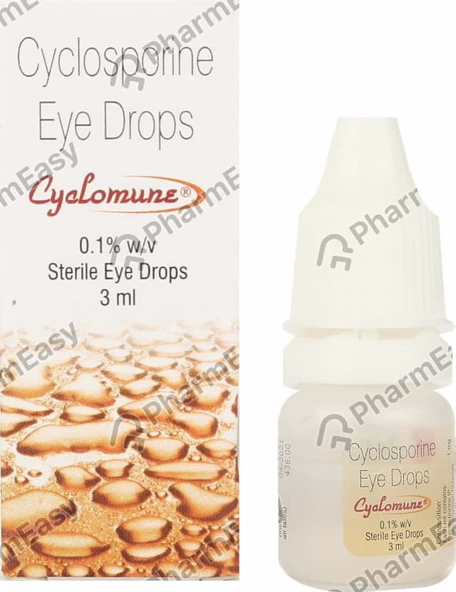 Cyclomune 0.1% Eye Drops 3ml