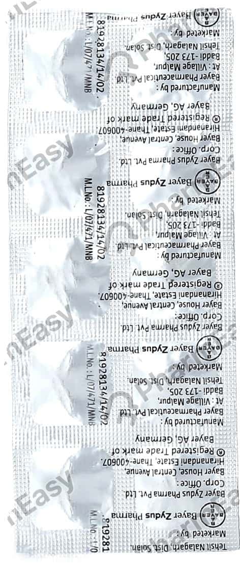 Glucobay 50mg Strip Of 10 Tablets