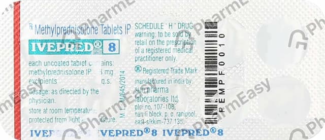 Ivepred 8mg Tablet