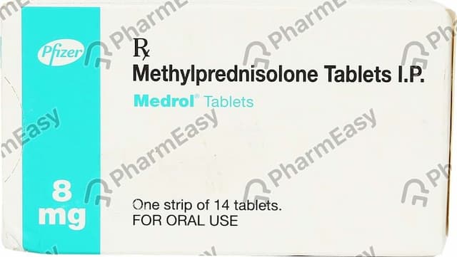 Medrol 8mg Strip Of 14 Tablets