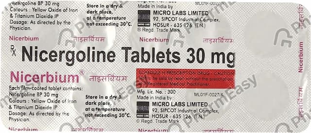 Nicerbium 30mg Tablet