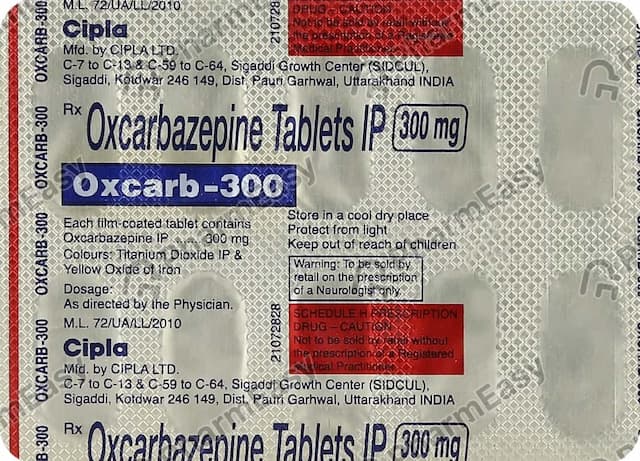 Oxcarb 300mg Tablet