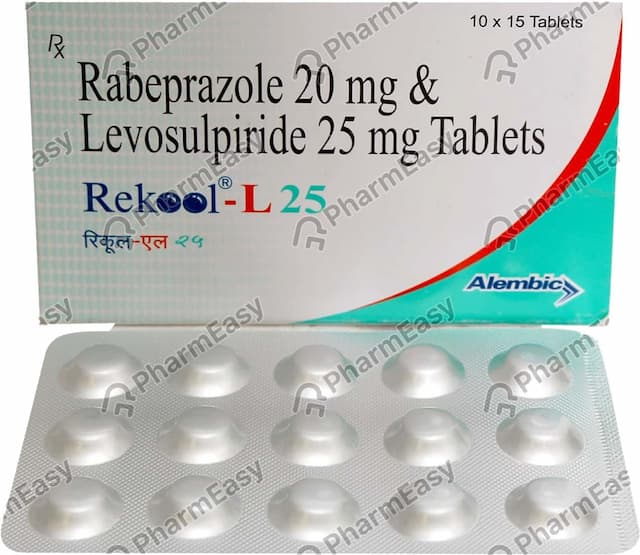 Rekool L 20/25mg Strip Of 10 Tablets