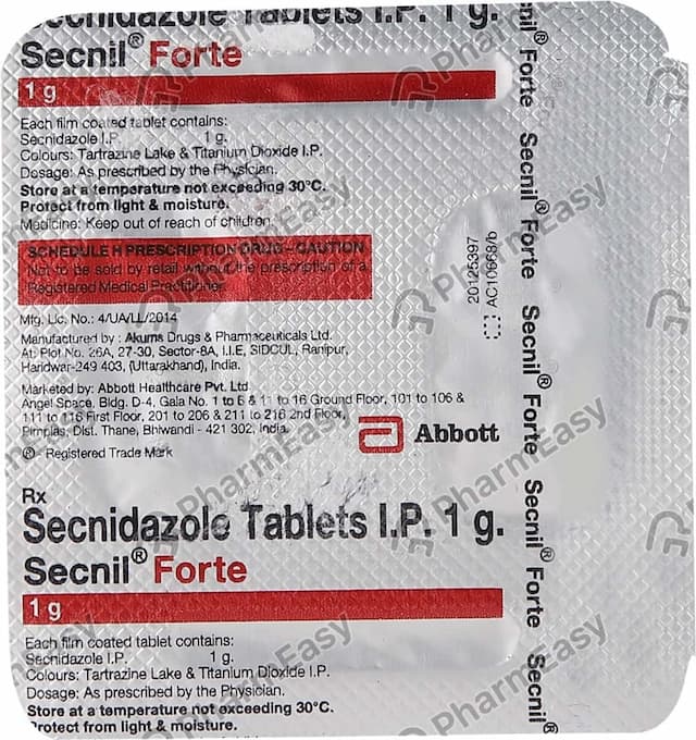 Secnil Forte Tablet