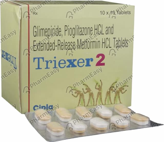 Triexer 2mg Strip Of 10 Tablets
