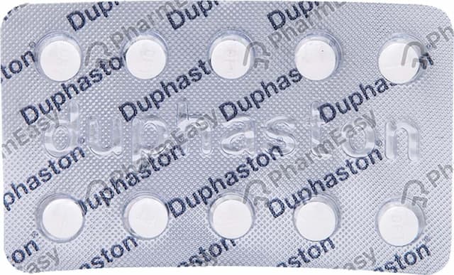 Duphaston 10mg Strip Of 10 Tablets