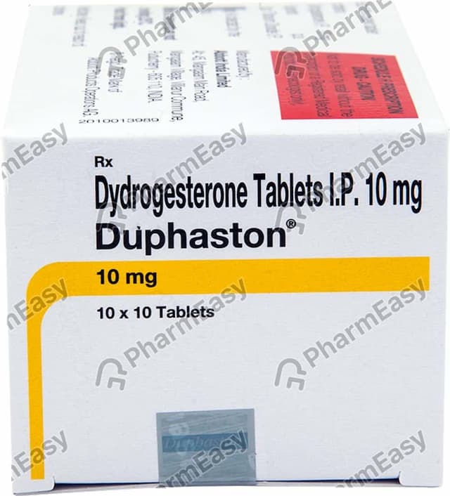Duphaston 10mg Strip Of 10 Tablets