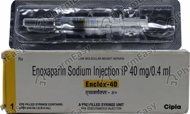 Enclex 40mg Pre Filled Syringe Of 0.4ml Injection