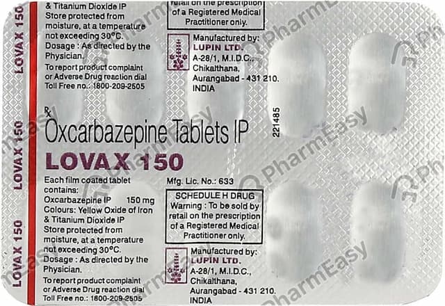 Lovax 150mg Strip Of 10 Tablets