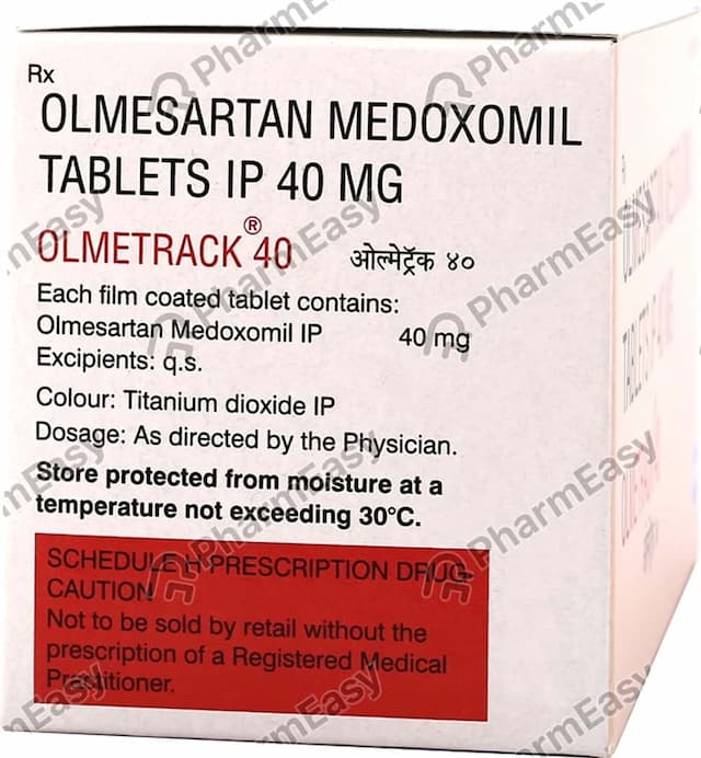 Olmetrack 40mg Tablet