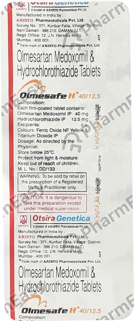Olmesafe H 40/12.5mg Tablet