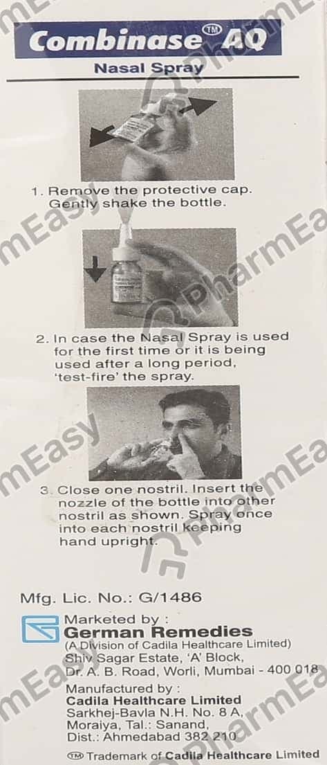 Combinase Aq Nasal Spray 7ml