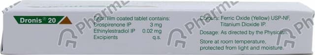 Dronis 20 Strip Of 24 Tablets