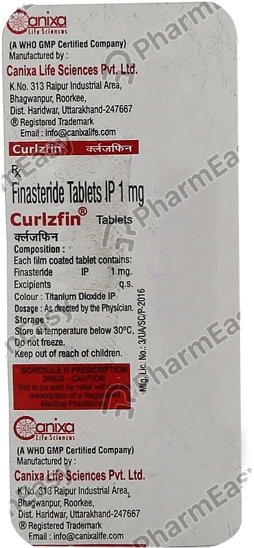 Curlzfin 1mg Tablet