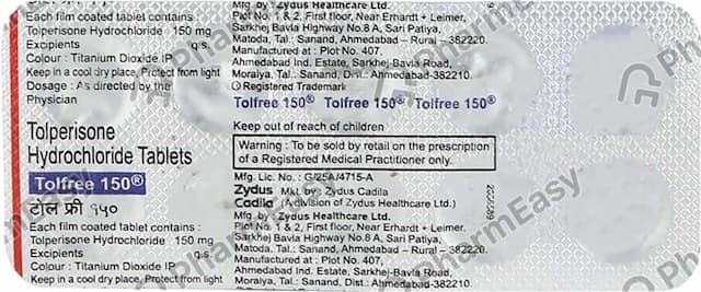 Tolfree 150mg Tablet