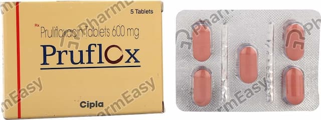 Pruflox 600mg Strip Of 5 Tablets