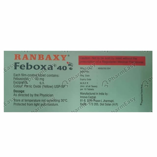 Feboxa 40mg Tablet