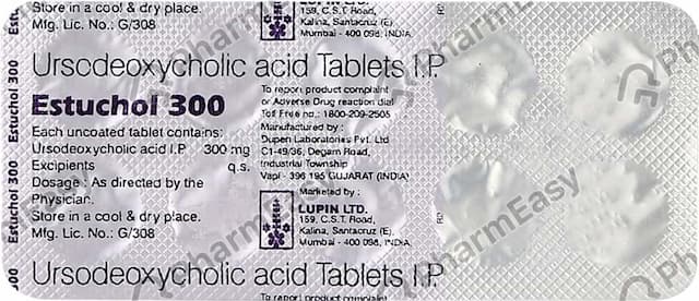 Estuchol 300mg Strip Of 10 Tablets