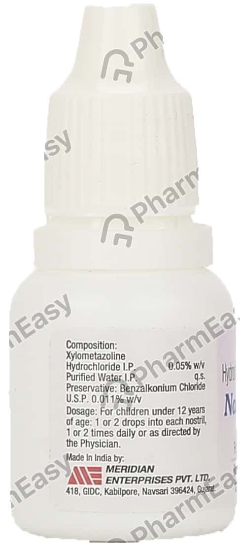 Nasomist Xp Paediatric Bottle Of 10ml Nasal Drops