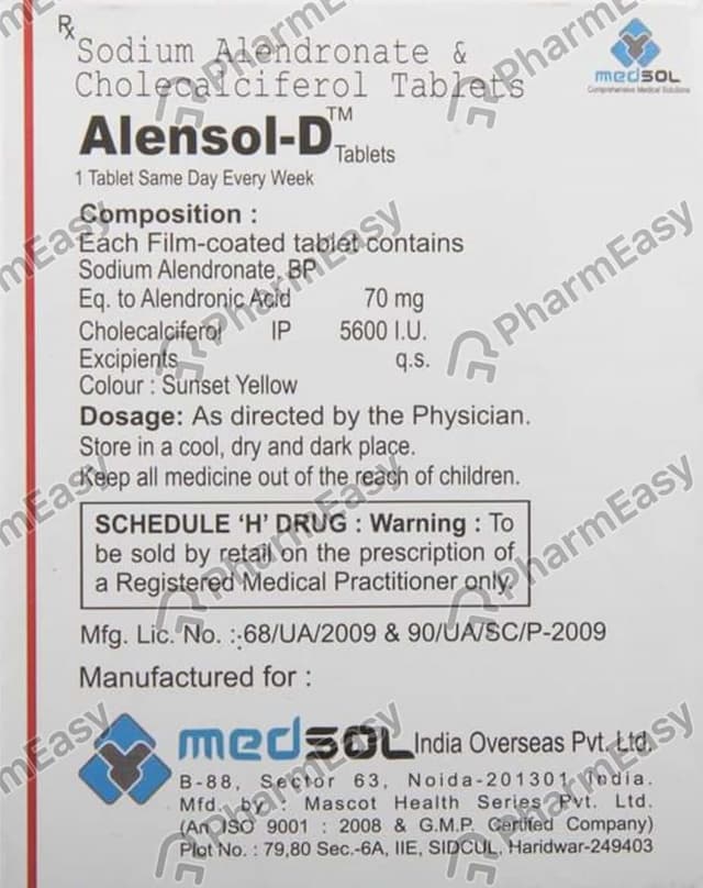 Alensol D Strip Of 4 Tablets