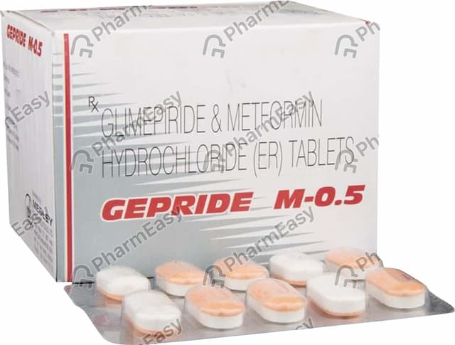 Gepride M 0.5 Strip Of 10 Tablets