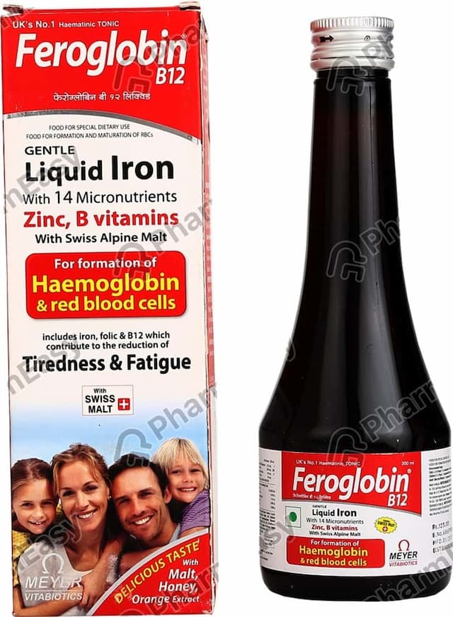 Feroglobin B12 Bottle Of 200ml Liquid