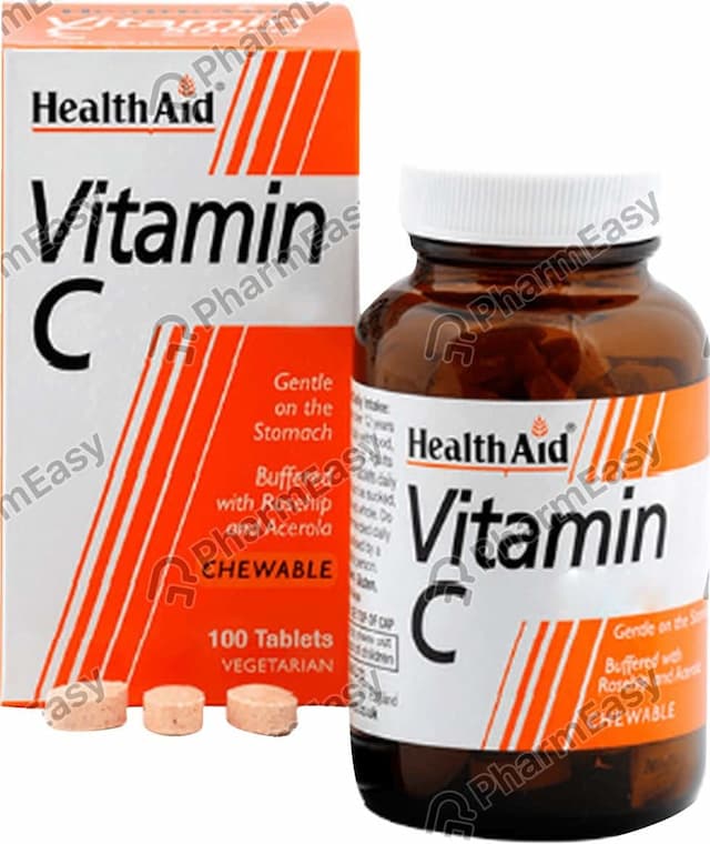 Health Aid Vitamin C 500mg Chewable Tab