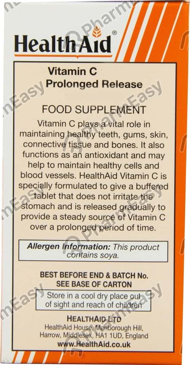 Health Aid Vitamin C 1500mg Tab 100'S