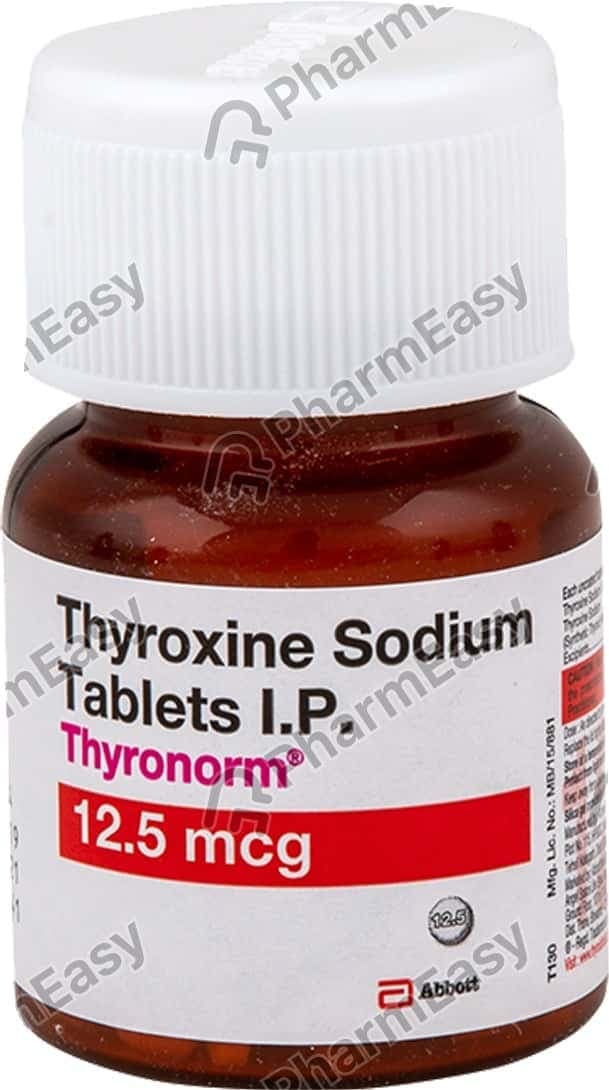 Thyronorm 12.5mcg Bottle Of 120 Tablets