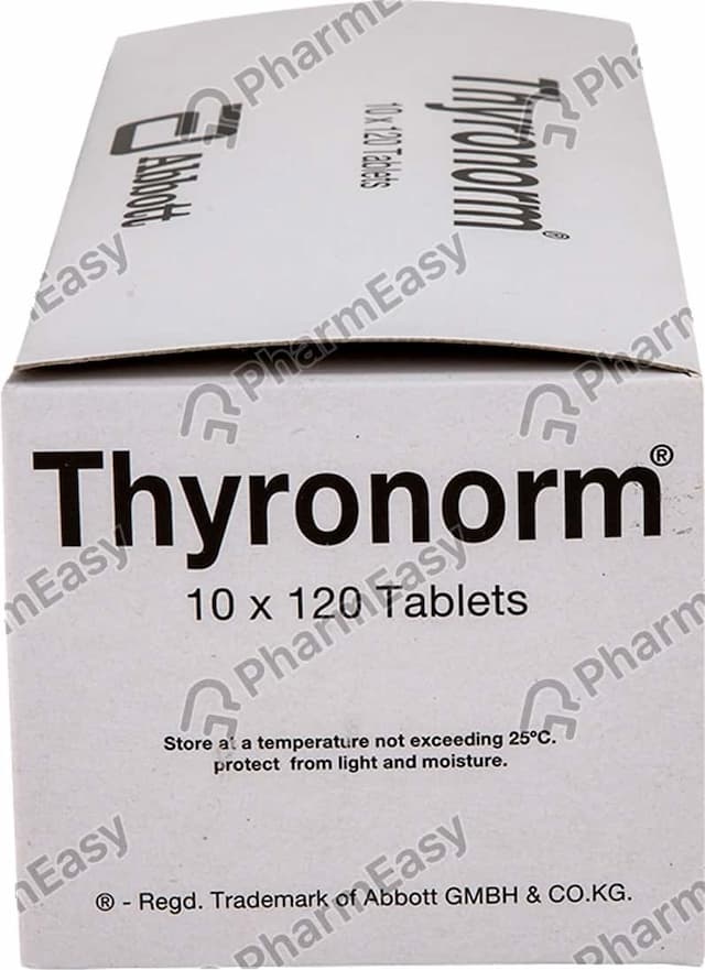 Thyronorm 12.5mcg Bottle Of 120 Tablets