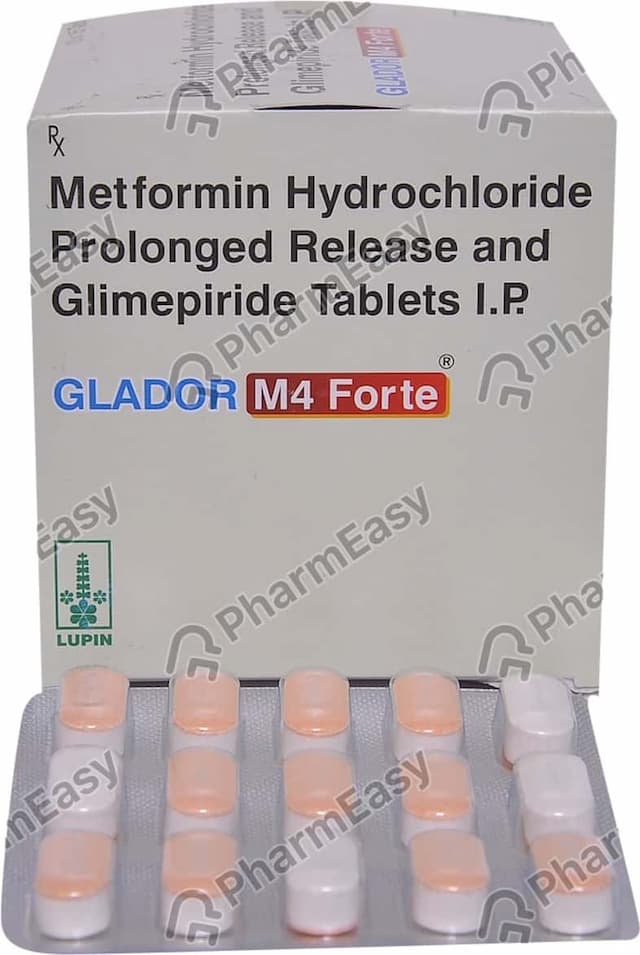 Glador M 4mg Forte Tablet 15'S