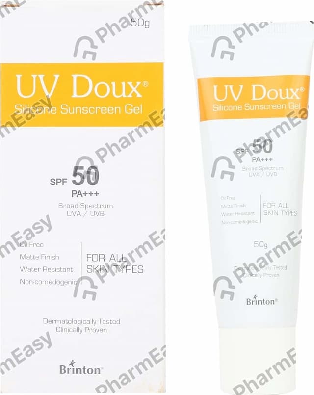 Uv Doux Spf 50 Sunscreen Gel 50gm