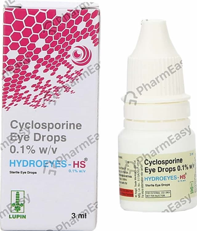 Hydroeyes Hs Eye Drops 3ml