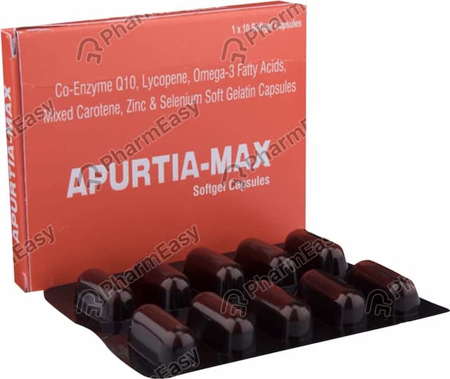 Apurtia Max Strip Of 10 Capsules
