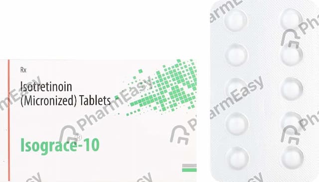 Isograce 10mg Strip Of 10 Tablets