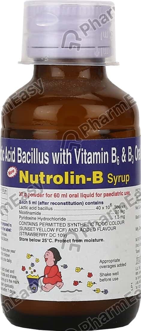 New Nutrolin B Bottle Of 60ml Syrup