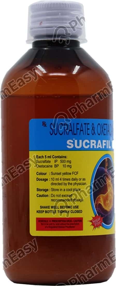 Sucrafil O Gel Sugar Free Bottle Of 200ml Suspension