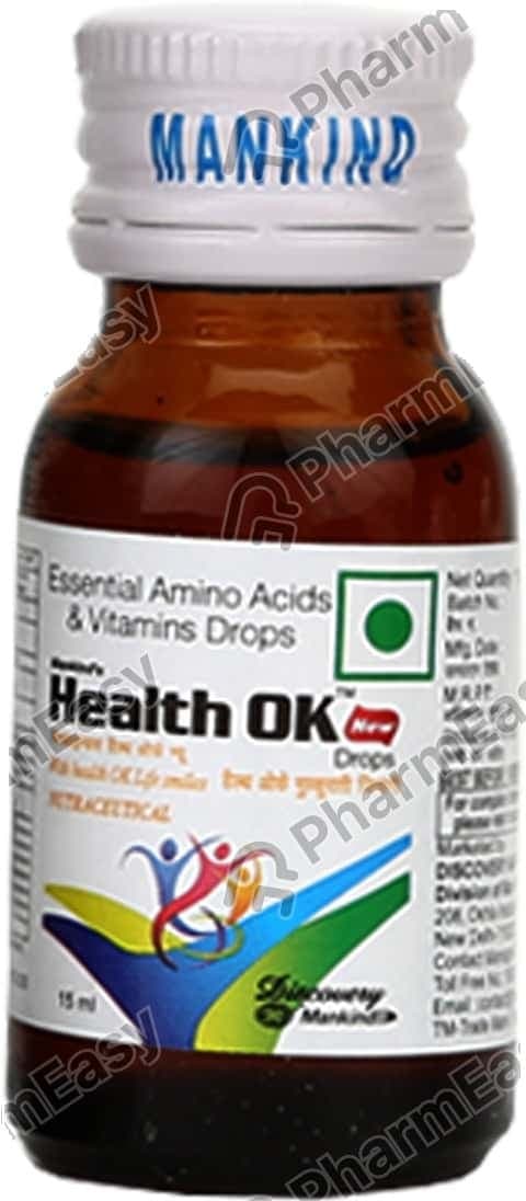 Health Ok New Bottle Of 15ml Drops