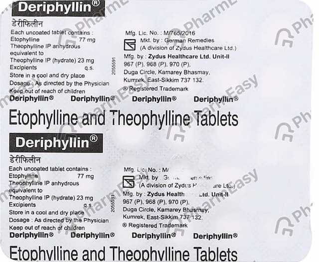 Deriphyllin Tab 30'S
