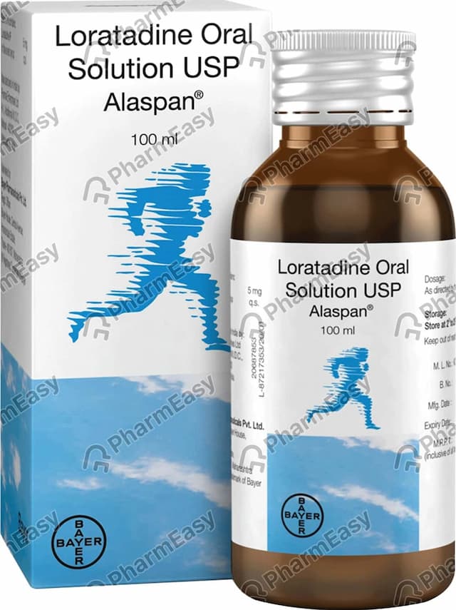 Alaspan Bottle Of 100ml Syrup