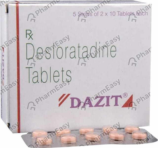 Dazit 5mg Strip Of 15 Tablets