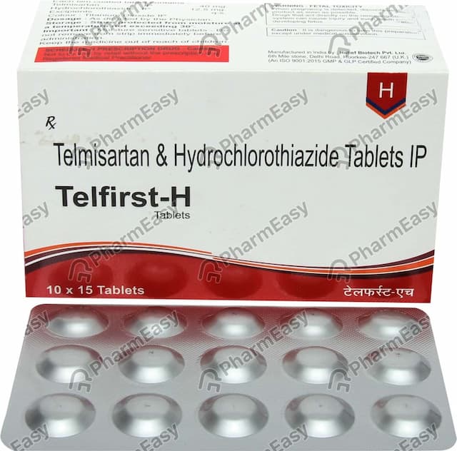 Telfirst H 40/12.5mg Tablet 15'S