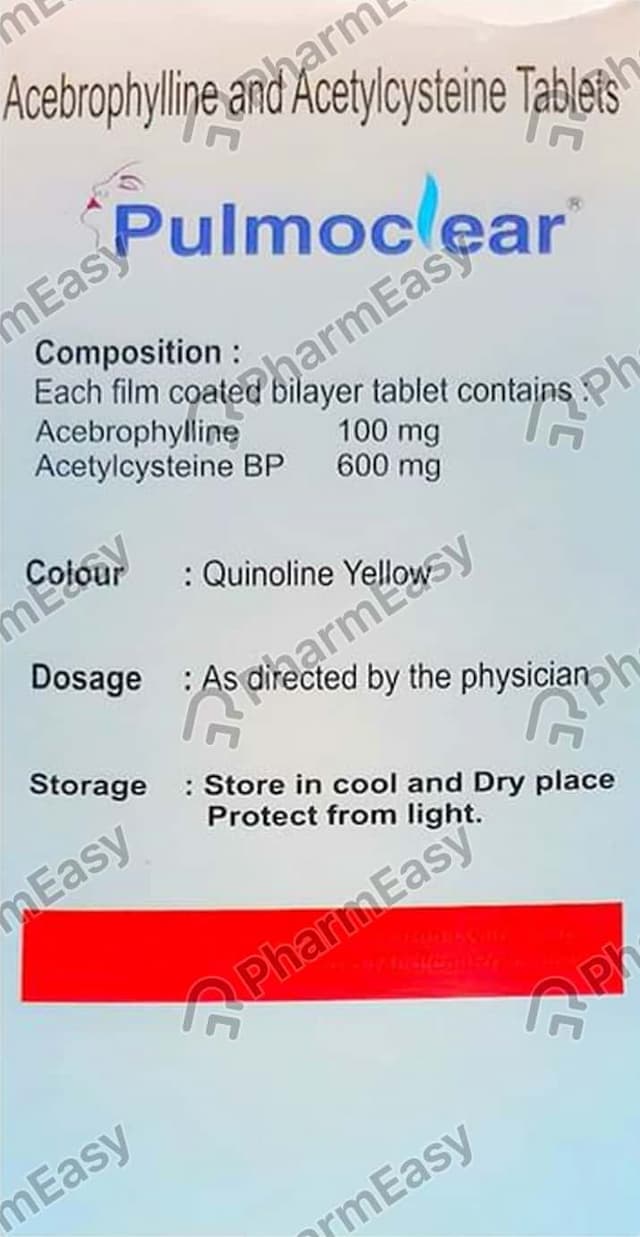 Pulmoclear Strip Of 15 Tablets