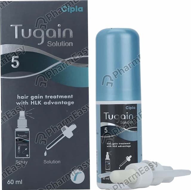 Tugain Twins 5% Bottle Of 2*60ml Solution
