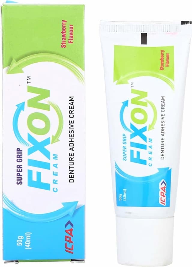 Fixon Strwaberry Flavour Cream 50gm