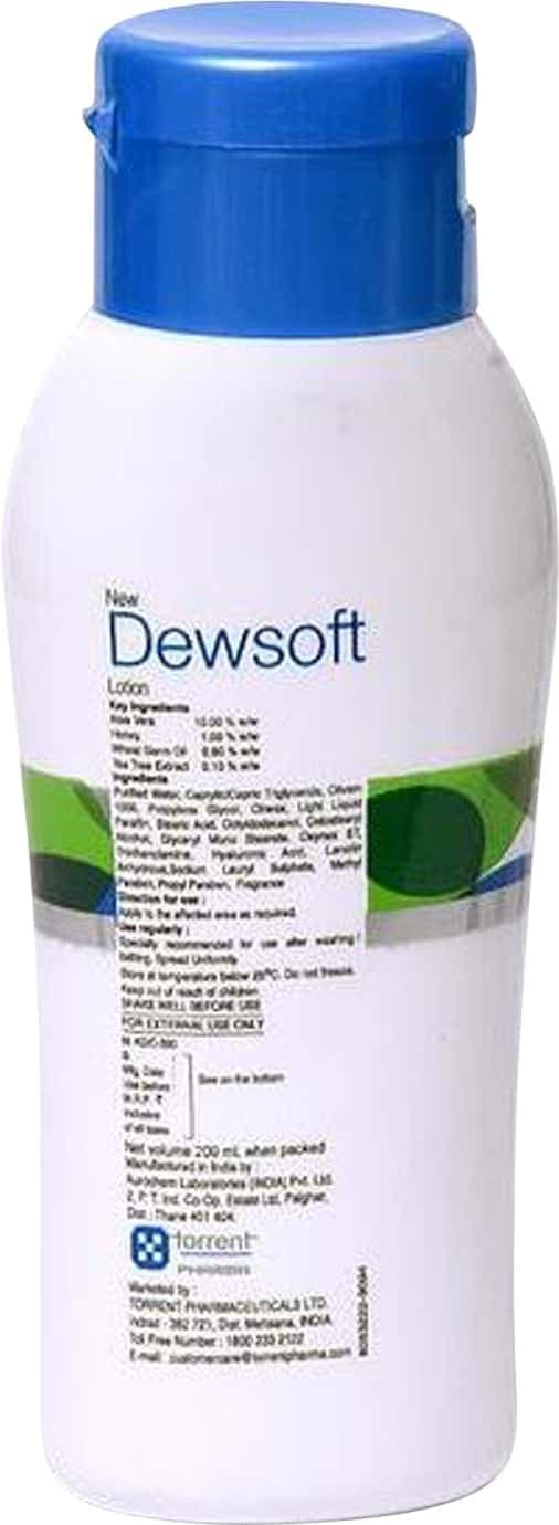 New Dewsoft Bottle Of 100ml Lotion