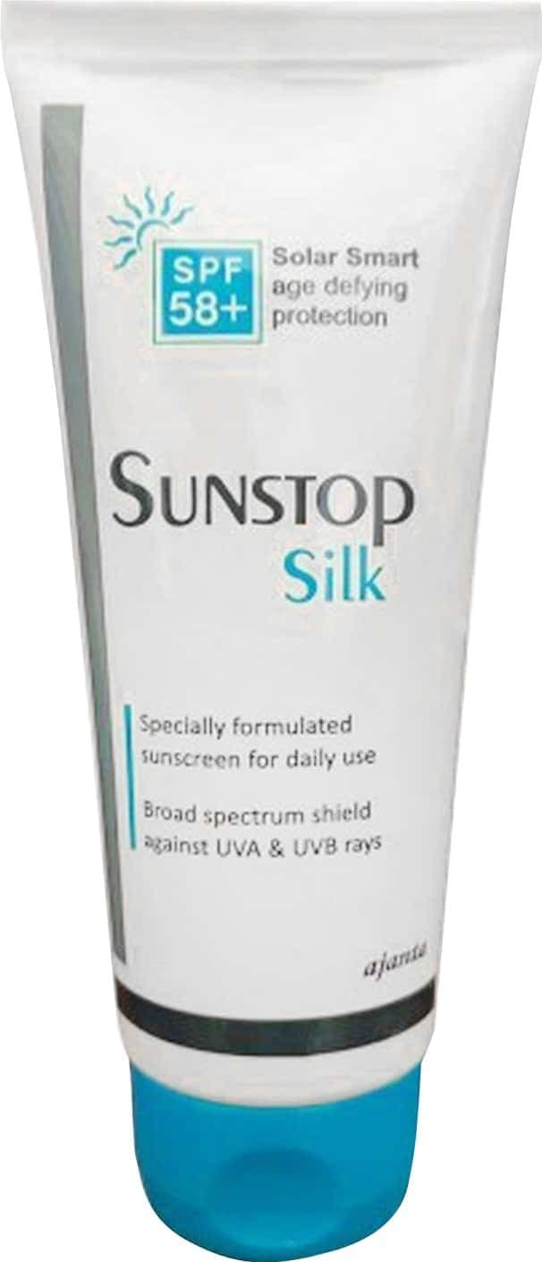 Sunstop Silk Spf 58 Plus Tube Of 50gm Cream