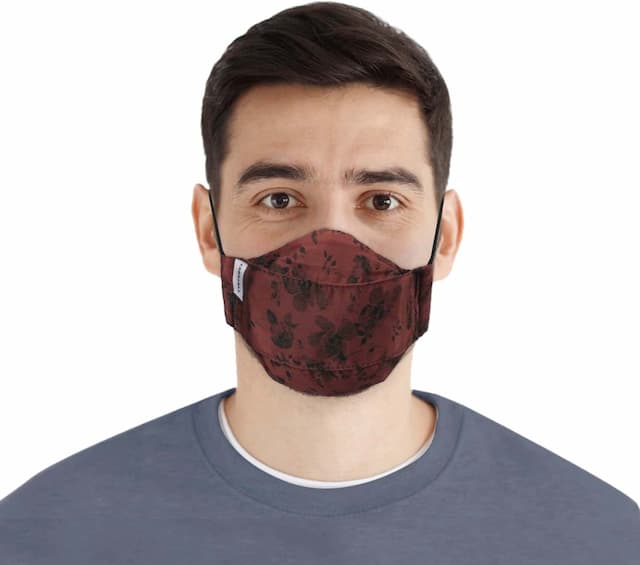 Carriall Adult Unisex 3 Layer Reusable,Washable Cotton Mask (Camsl051) Pack Of 3